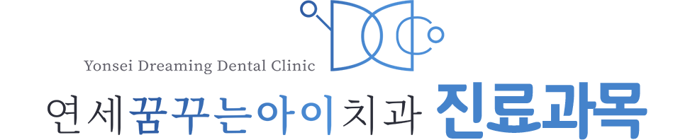 연세꿈꾸는아이치과 진료과목